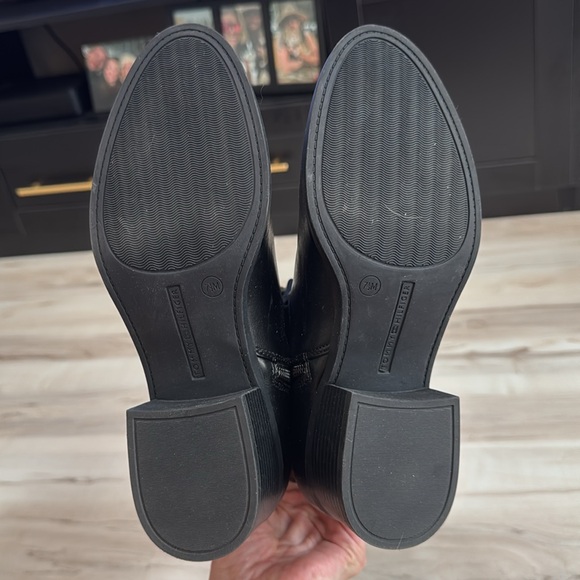 Tommy Hilfiger Imina Leather Knee High Boots in Black - Picture 7 of 9